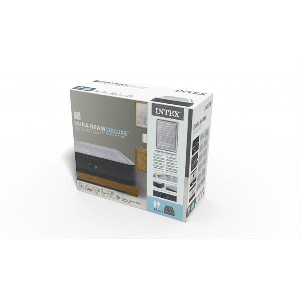 Надувная кровать INTEX Queen Comfort-Plush 64414