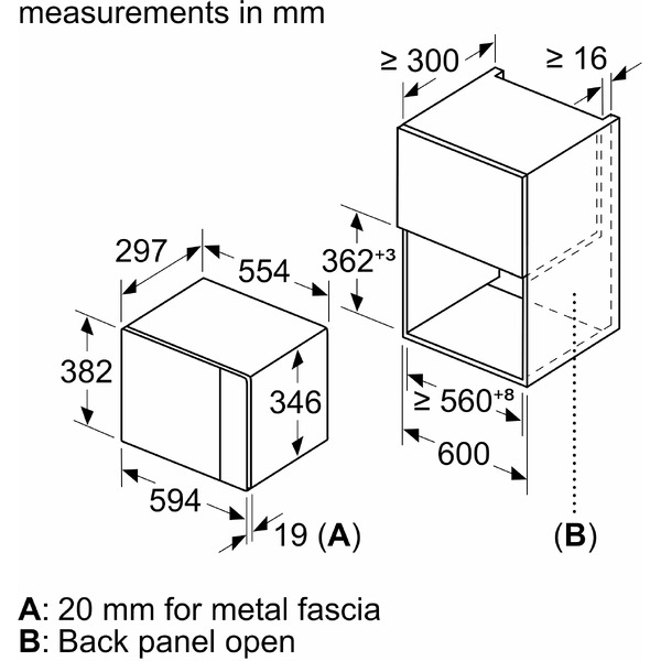 Микроволновая печь BOSCH BFL524MW0