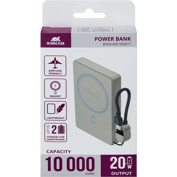 Внешний аккумулятор Rivacase VA2617 10000mAh