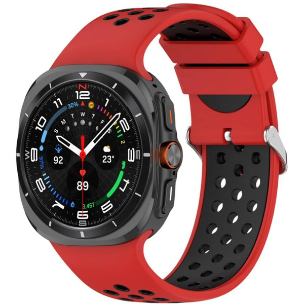 Ремешок Bingo Sport для SAMSUNG Galaxy Watch Ultra 47 мм (красный с черным)