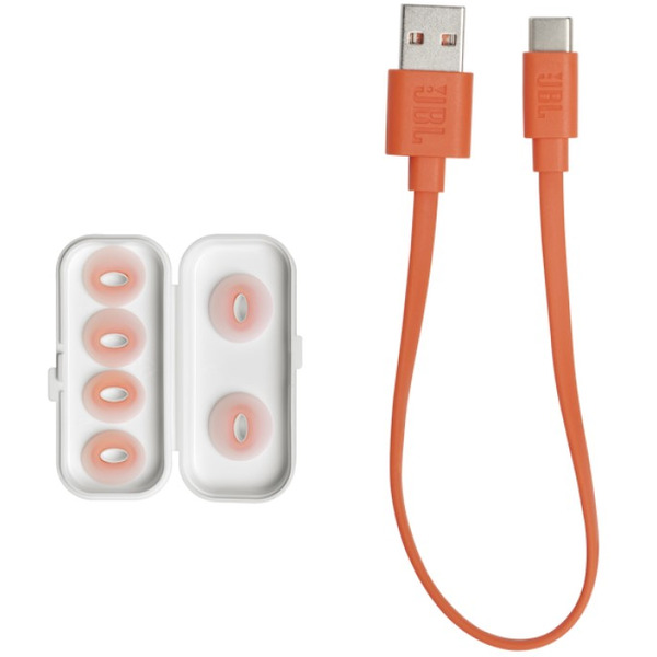 Наушники JBL Tune Flex Ghost (JBLTFLEXGWHTCN) белый