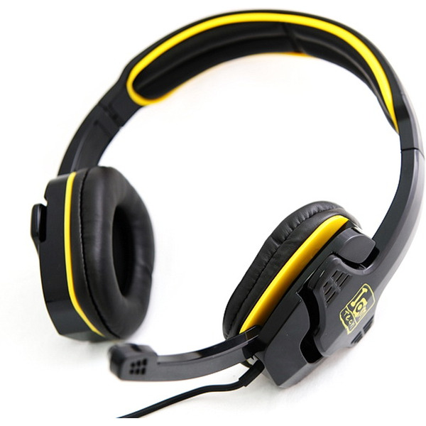 Гарнитура игровая IAMTECH PTQ89 Black/Yellow