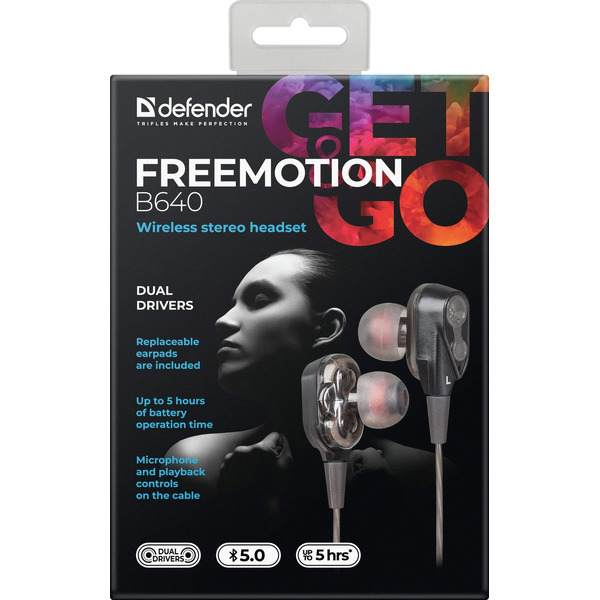 Наушники Defender B640 (черный)