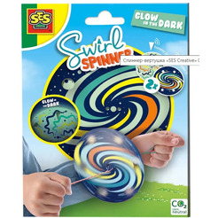 Спиннер-вертушка SES Creative Светящийся в темноте 2 шт 02226