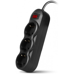 Сетевой фильтр SVEN SF-03L (черный, 5 м)