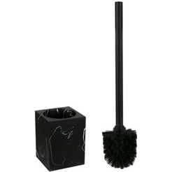 Ершик для унитаза Perfecto Linea Marble 35-000015 (черный)