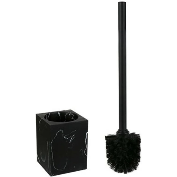 Ершик для унитаза Perfecto Linea Marble 35-000015 (черный)