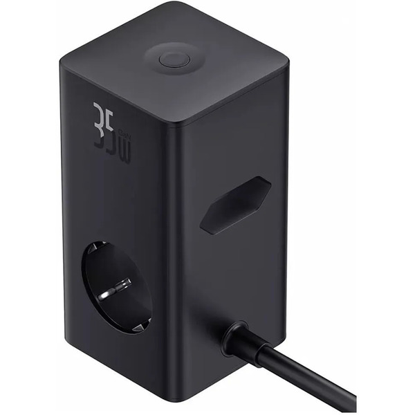Зарядное устройство с удлинителем Baseus E00023606113-00 35W PowerCombo Cluster Black
