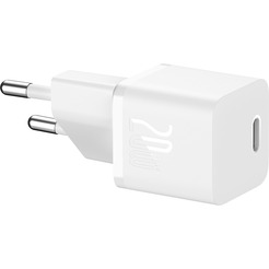 Сетевое зарядное Baseus GaN5 Fast Charger Mini 1C 20W CCGN050102 (белый)