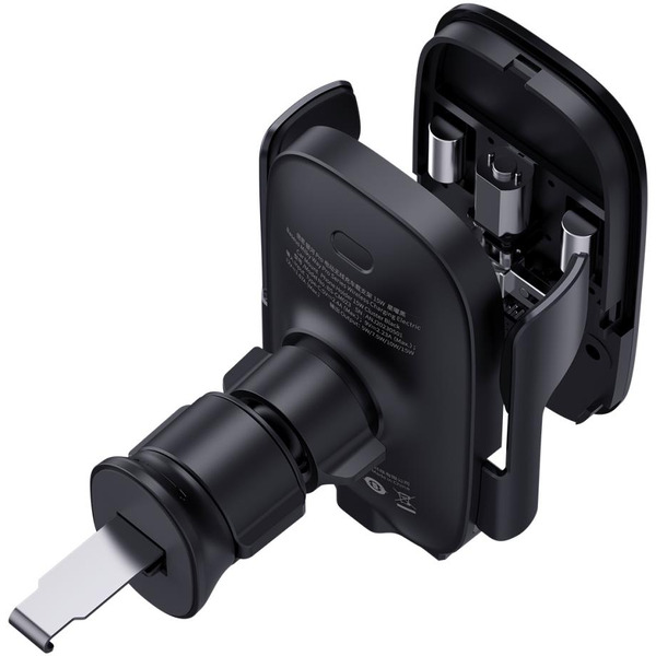 Держатель для смартфона Baseus Milky Way Pro Series Wireless Charging Electric Car Mount Phone Holder 15W C40357000111-00