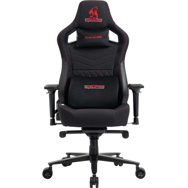 Игровое кресло Evolution Nomad (черный/красный)