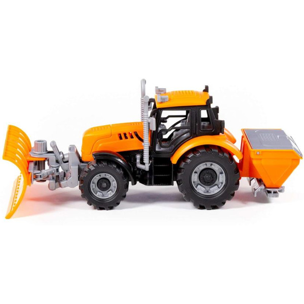 Трактор Полесье Прогресс Снегоуборочный 91772 (оранжевый)