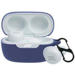 Чехол Bingo Silicone для JBL Live Free NC+ (темно-синий)