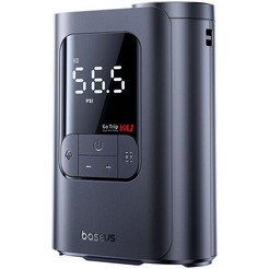 Автомобильный компрессор Baseus GoTrip VA1 Super Mini Cordless Inflator 22-Cylinder Cosmic Black C0119601