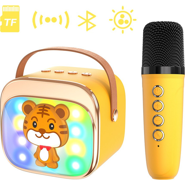 Колонка-караоке с двумя микрофонами Maxtop KK03T