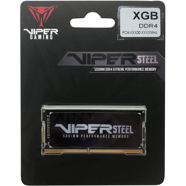 Оперативная память Patriot Viper Steel 8ГБ DDR4 SODIMM 3200 МГц PVS48G320C8S