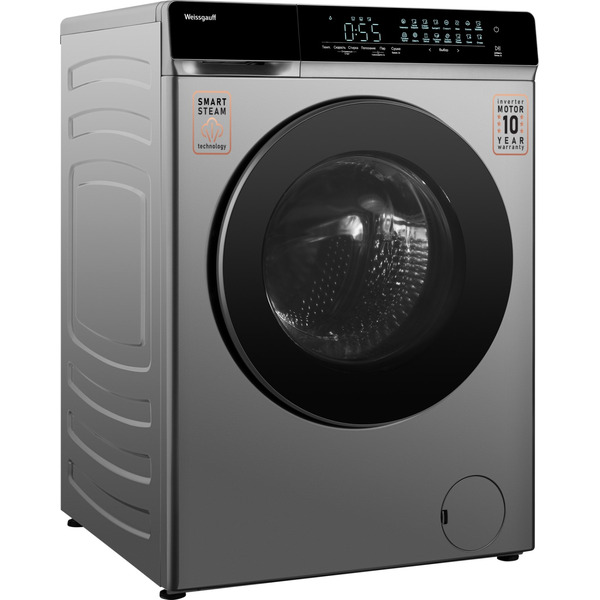 Стирально-сушильная машина WEISSGAUFF WMD 888 Touch Inverter Steam Silver