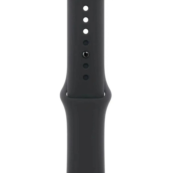 Смарт-часы Apple Watch SE 2024 GPS 44mm Midnight MXEK3LL/A (силиконовый ремешок M/L)