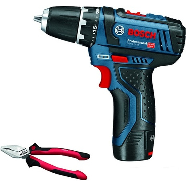 Дрель-шуруповерт Bosch GSR 12V-15 Professional (0615990K2L)