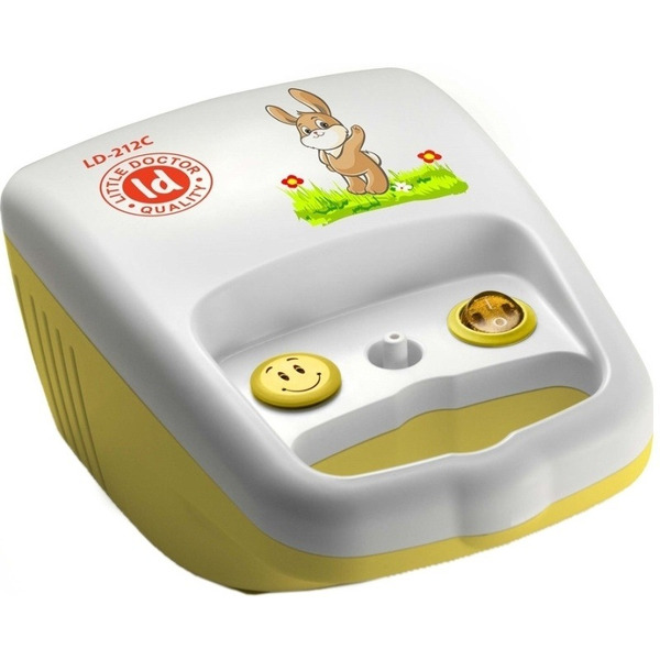 Ингалятор компрессорный LITTLE DOCTOR желтый LD-212C