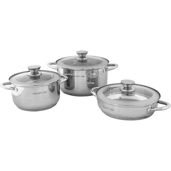 Набор кастрюль Galaxy GL 9505
