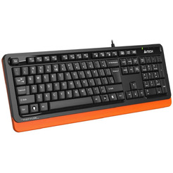 Клавиатура A4Tech Fstyler FKS10 (черный/оранжевый)