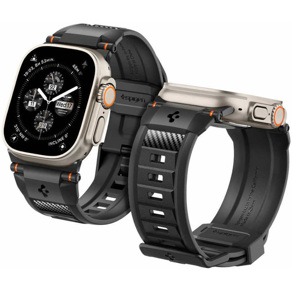 Ремешок SPIGEN RUGGED ULTRA BAND для APPLE WATCH MATTE BLACK AMP07105