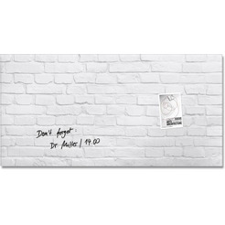 Магнитно-маркерная доска Sigel Artverum GL144 (белый камень)