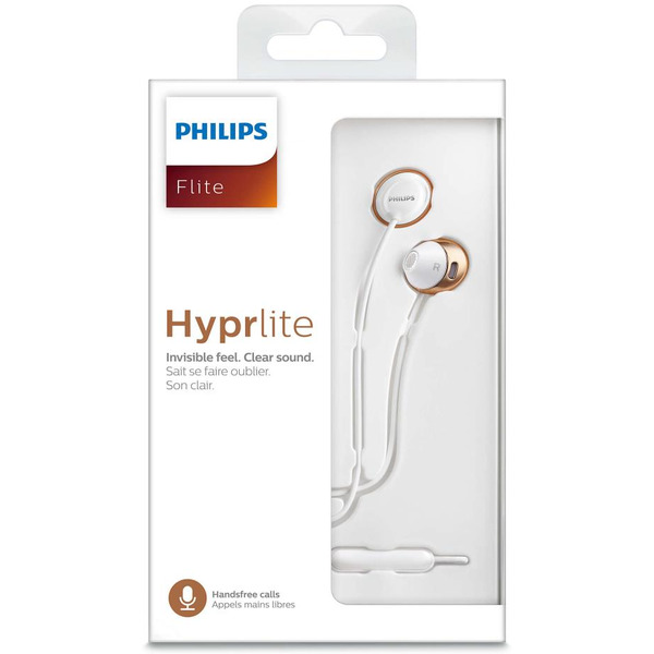 Наушники с микрофоном PHILIPS SHE4205WT