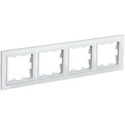 Рамка IEK Brite РУ-4-БрБ