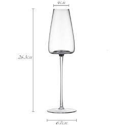 Набор бокалов для шампанского Makkua Crystal Elegance Сhampagne MС270