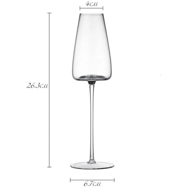 Набор бокалов для шампанского Makkua Crystal Elegance Сhampagne MС270