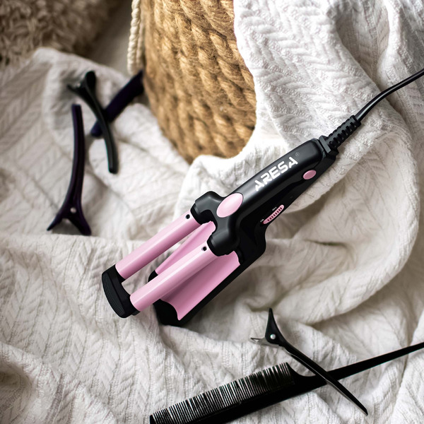 Тройная плойка Aresa AR-3337