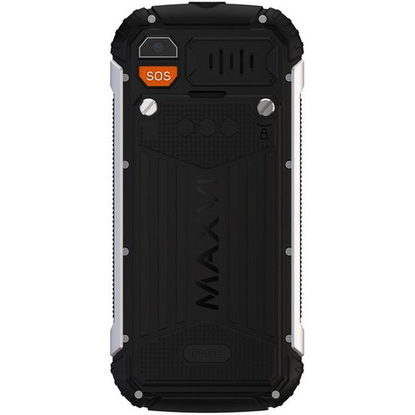 Мобильный телефон Maxvi R11 (черный/оранжевый)