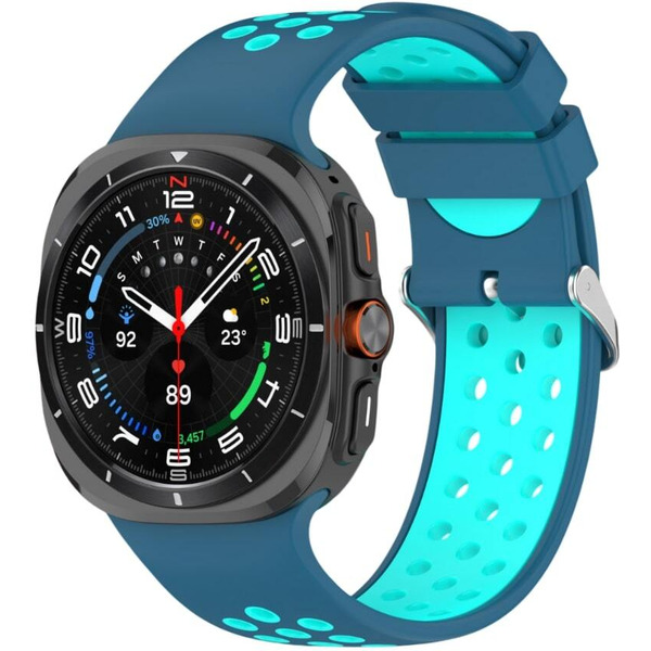 Ремешок Bingo Sport для SAMSUNG Galaxy Watch Ultra 47 мм (синий с мятой)