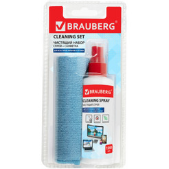 Чистящий набор BRAUBERG 510341 (100 мл)