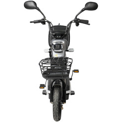 Электровелосипед NOVA EC-02 графит (с задним кофром)
