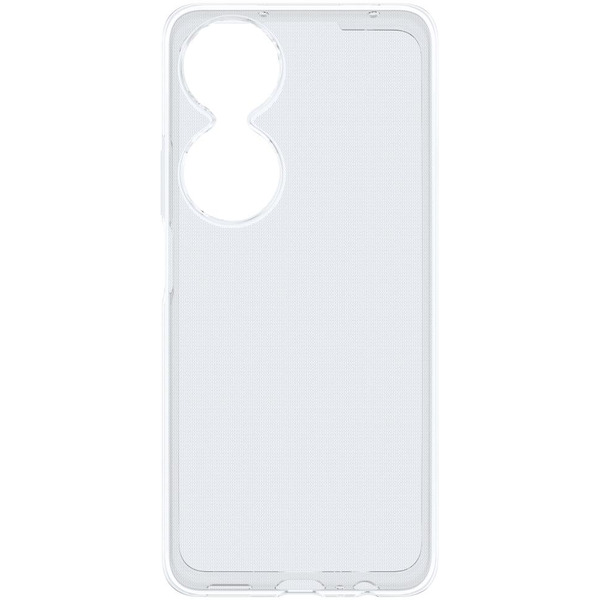 Чехол силиконовый для телефона Honor X7b (прозрачный)