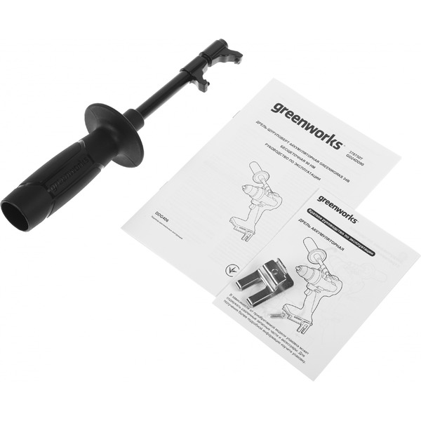 Дрель-шуруповерт Greenworks GD24DD90 3707507 (без АКБ и ЗУ)