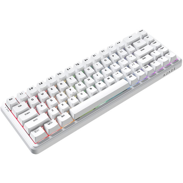 Компьютерная клавиатура AJAZZ AK680 MAX (белый)