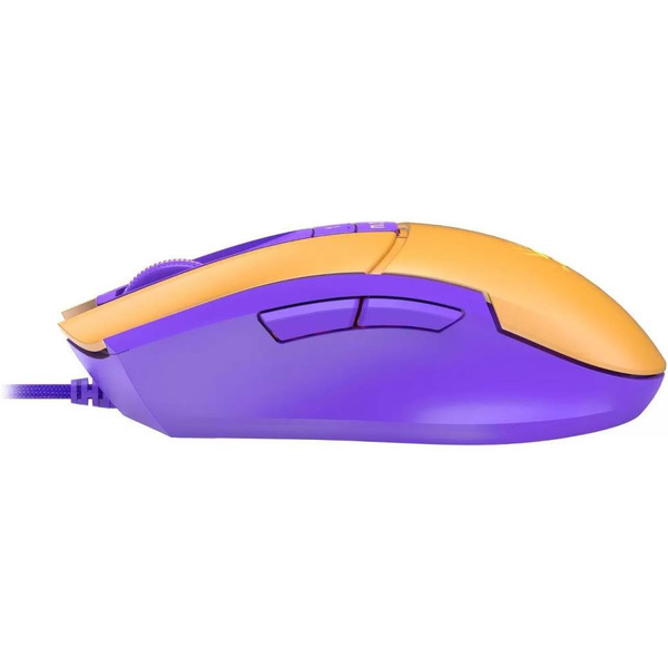 Мышь A4Tech Bloody L65 Max (желтый/фиолетовый)