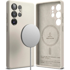 Чехол Ringke SILICONE MAGNETIC для Galaxy S25 Ultra STONE