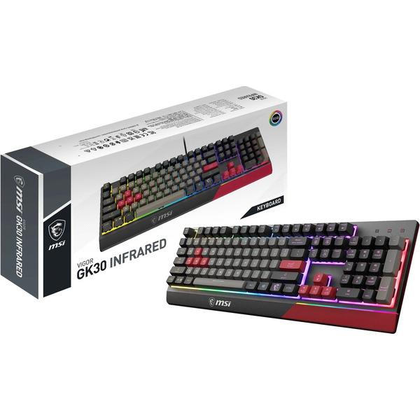 Клавиатура MSI Vigor GK30 Infrared (черный)