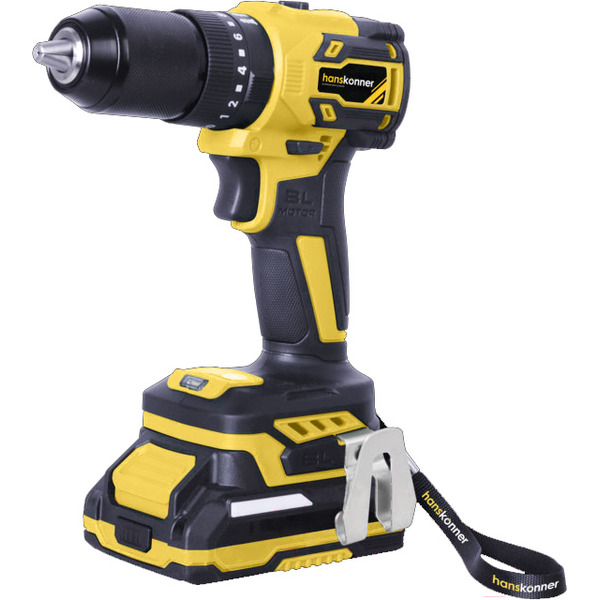 Ударная дрель-шуруповерт Hanskonner HCD2065PRO