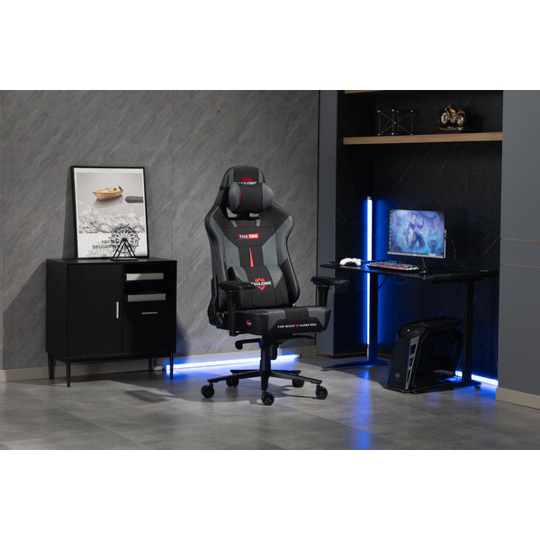 Кресло компьютерное EVOLUTION Throne Dark Grey