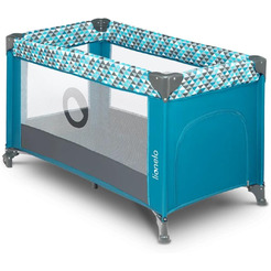 Кровать-манеж Lionelo Stefi (Green Turquoise)