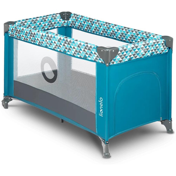 Кровать-манеж Lionelo Stefi (Green Turquoise)