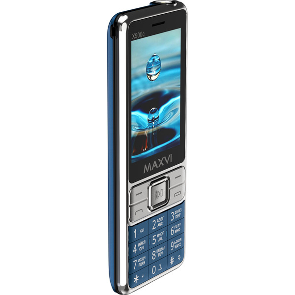 Мобильный телефон Maxvi X900c (синий)
