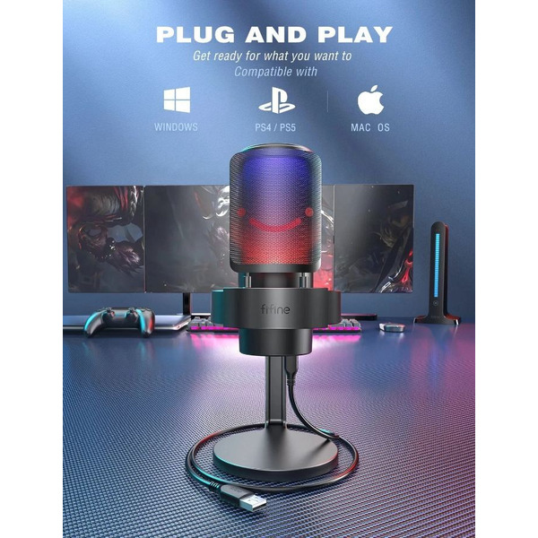 Микрофон FIFINE A8 (черный)