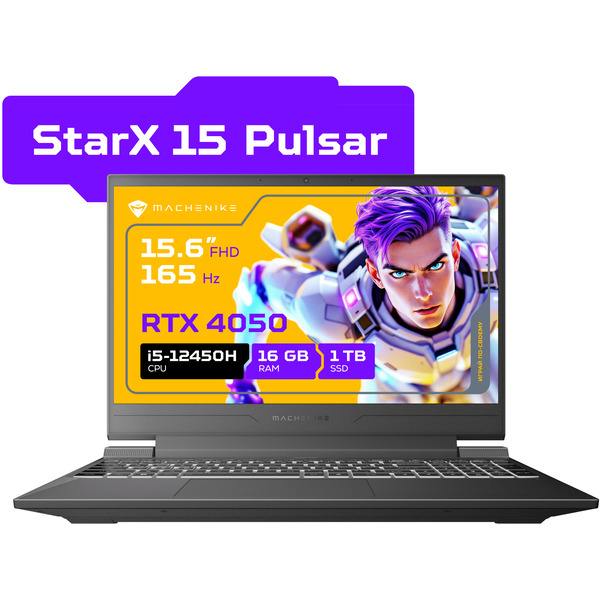 Игровой ноутбук Machenike StarX 15 Pulsar JJ00GN00KRU